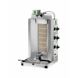 Máquina Kebab a gas 3 fuegos