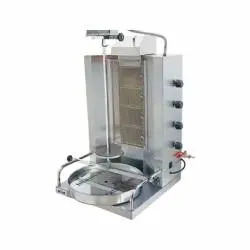 Máquina de Kebab de 4 Quemadores a gas