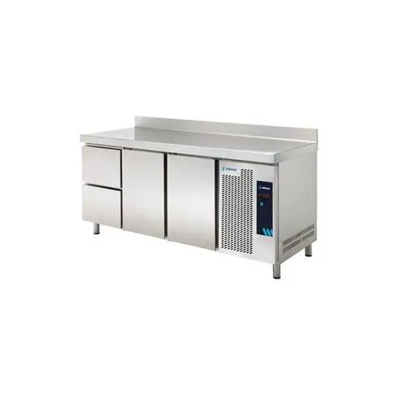 Mesa refrigerada 2 Cajones y 2 Puertas 200 cm