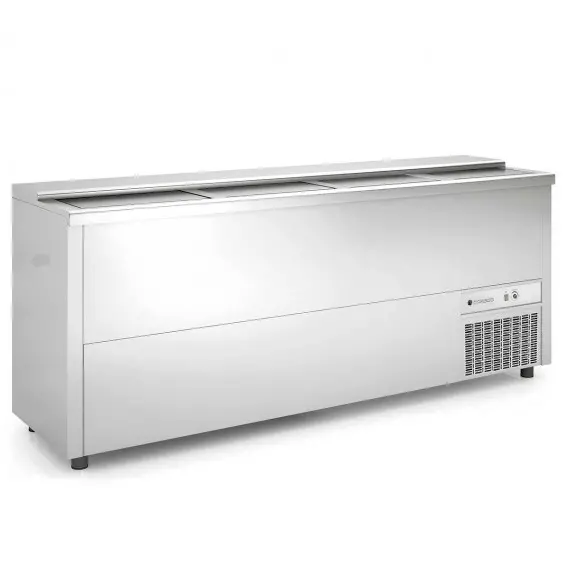 Botellero refrigerado Inoxidable 4 Puertas Correderas