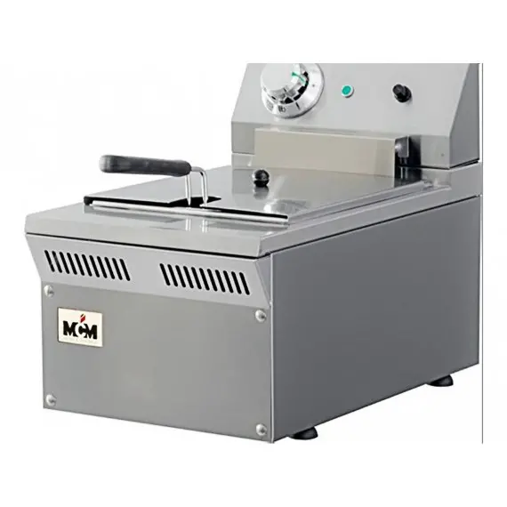 Freidora Eléctrica Sobremesa 1 Cesta 8 litros Mcm