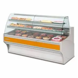 Vitrina Expositora Pasteleria Refrigerada fondo 900 mm