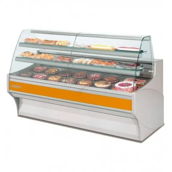 Vitrina Expositora Pasteleria Refrigerada fondo 900 mm