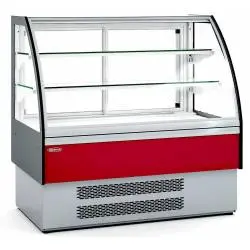 Vitrina Expositora Refrigerada Cristal Curvo