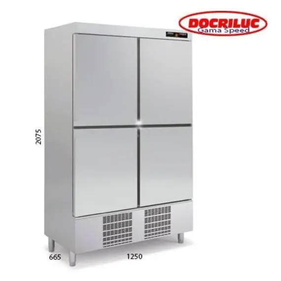 Armario Refrigerado 4 Puertas Pequeñas ASD-125