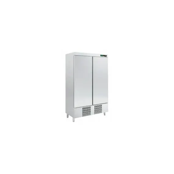 armario de Congelación 2 Puertas Grandes Inox Agnd 140