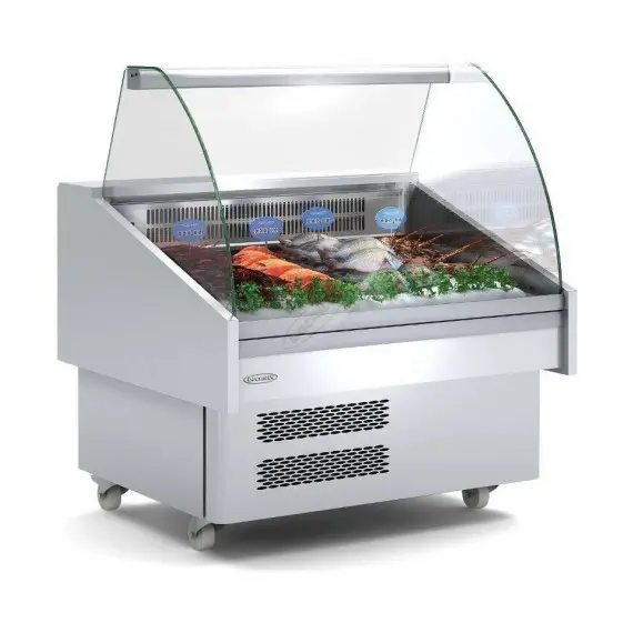 Virina Refrigerada Expositora para Pescado y Marisco