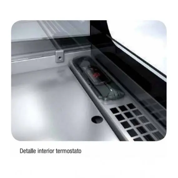 Vitrina Expositora Refrigerada Cristal Recto W-13-R