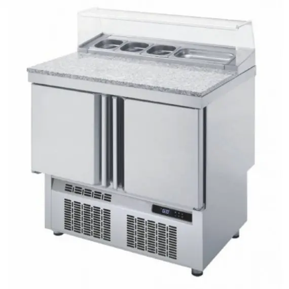 Mesa Refrigerada para ingredientes saladette