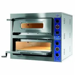 Horno de Pizzas Electrico 6+6 Pizzas de 36 cm