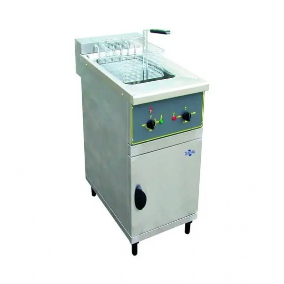 Freidora electrica de pie 1 Cesta 16 Litros